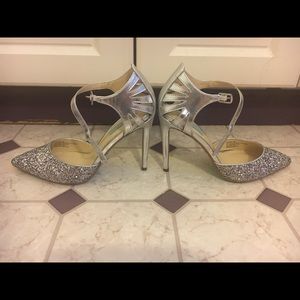 Betsey Johnson Avery Glitter High Heel Size 9